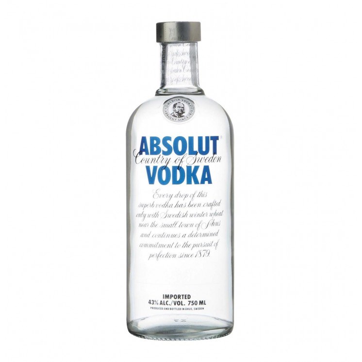 Absolut Blue Vodka750ml Rayzr's Cellar